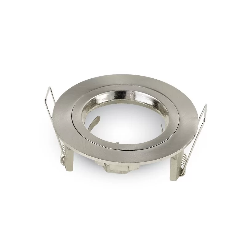 V-TAC VT-774 PORTAFARETTO ROTONDO DA INCASSO PER LAMPADINE GU10 E GU5.3 - SKU 3643 
