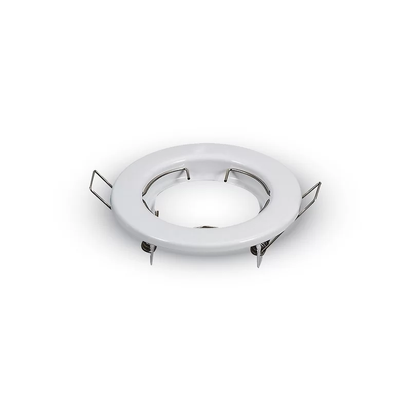 V-TAC VT-778 2 PORTAFARETTI FISSI ROTONDI DA INCASSO PER LAMPADINE GU10 E GU5.3 - SKU 3584 