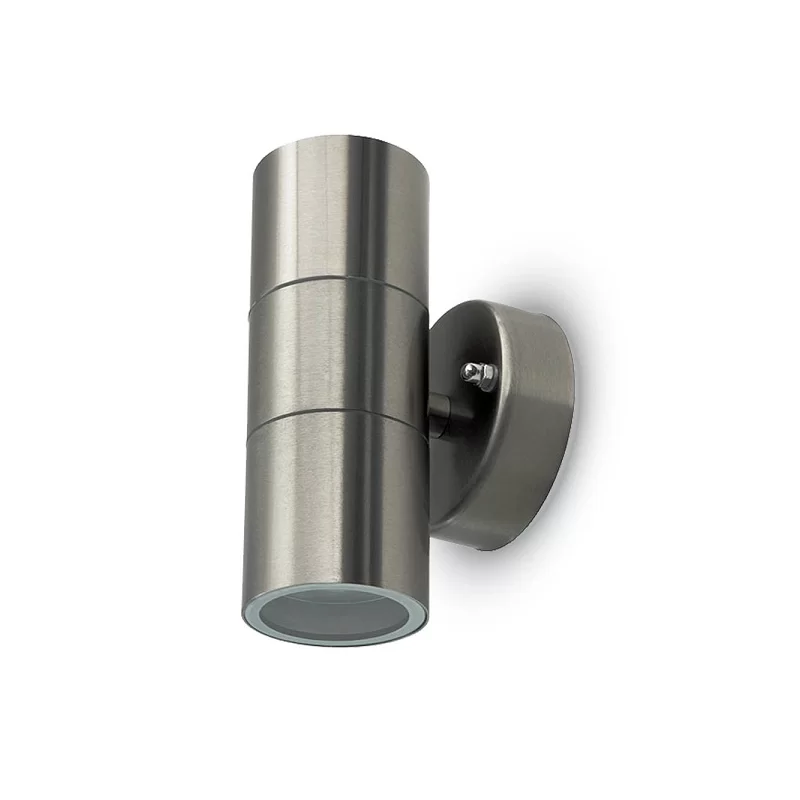 V-TAC VT-7622 PORTALAMPADA DOPPIO WALL LIGHT DA MURO PER 2 LAMPADINE GU10 - SKU 7500 