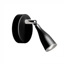 V-TAC VT-805 LAMPADA DA MURO WALL LIGHT LED 4,5W COLORE NERO - SKU 8263 / 8265 