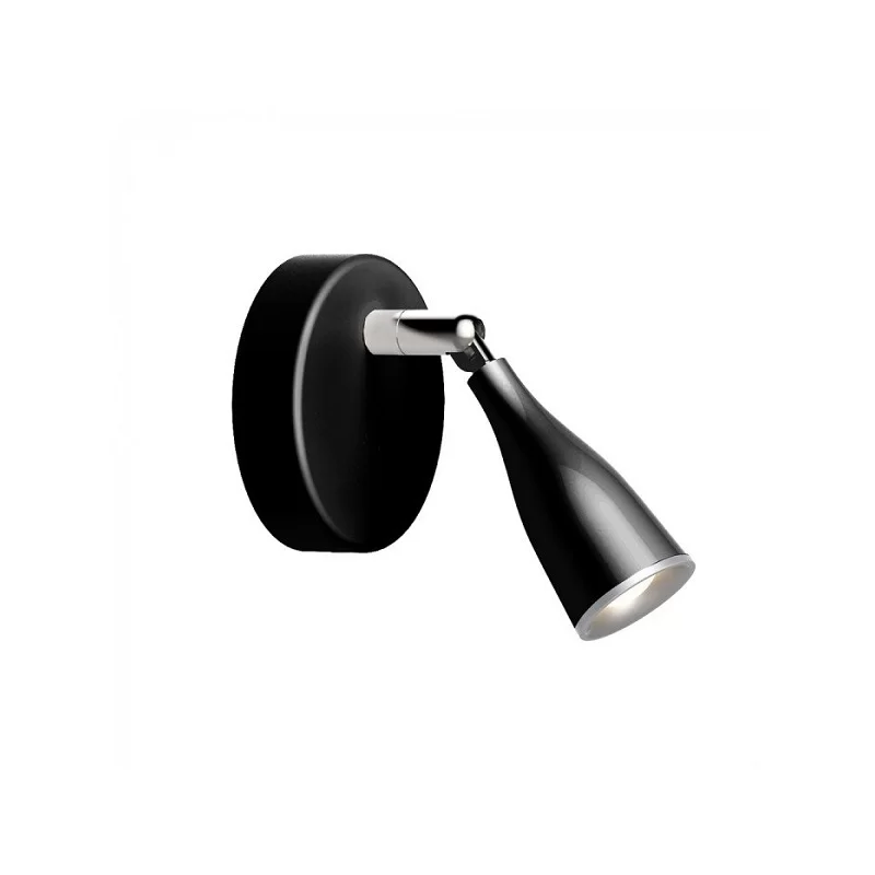 V-TAC VT-805 LAMPADA DA MURO WALL LIGHT LED 4,5W COLORE NERO - SKU 8263 / 8265 